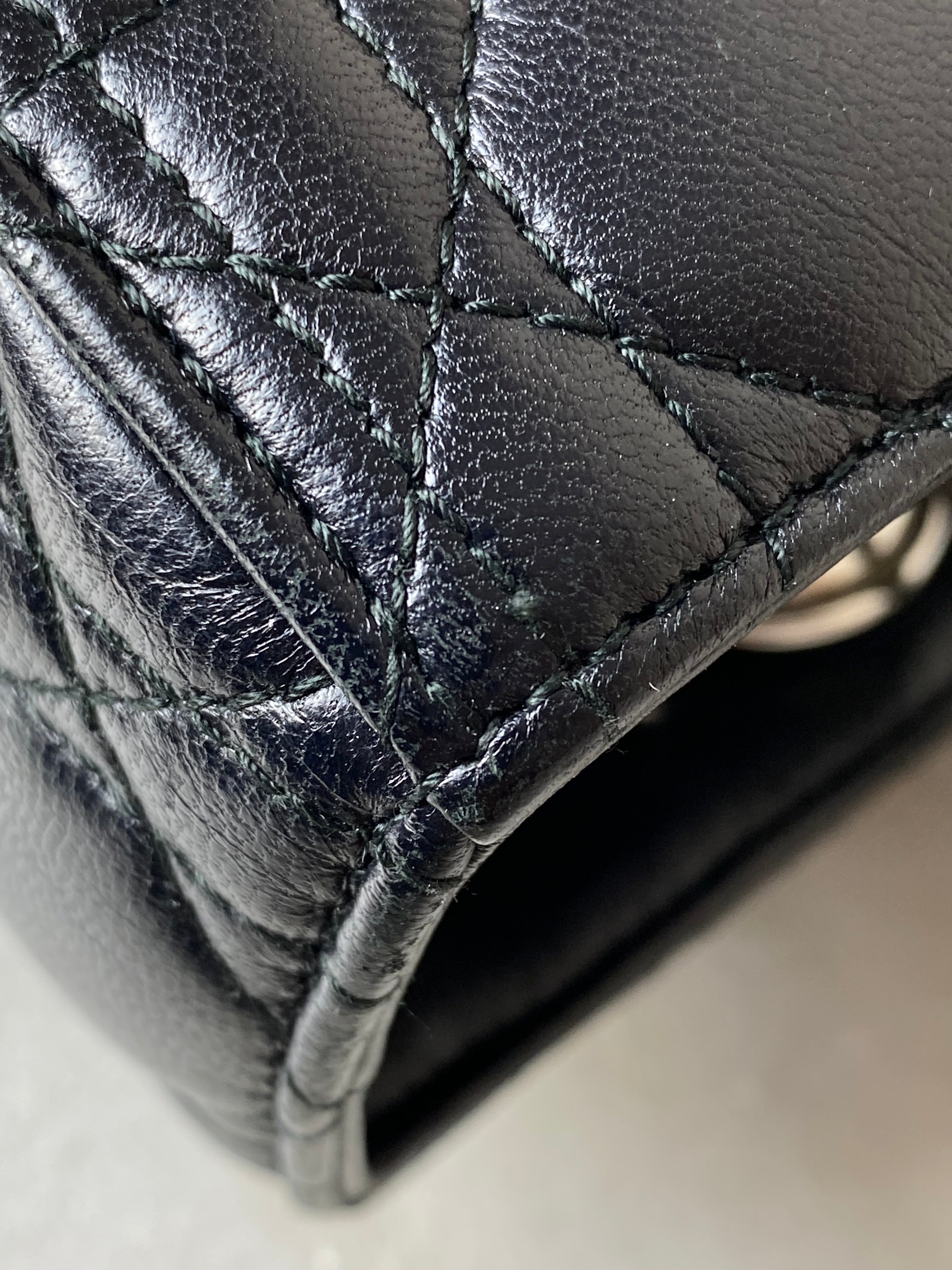 Christian Dior Black Lady Dior Large Bag-handbag-Christian Dior-The Closet Egypt