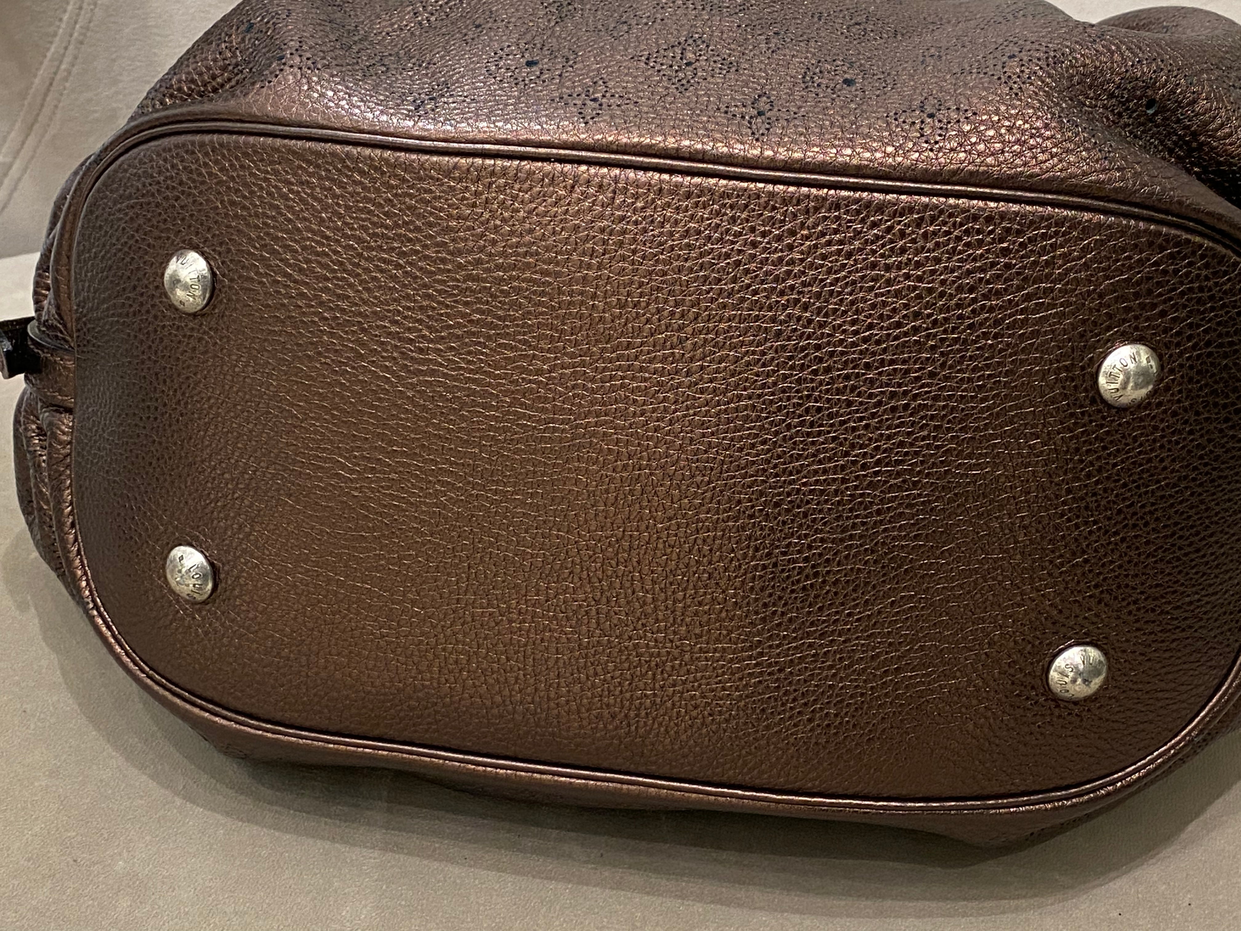 Louis Vuitton Brown Mahina Hobo Bag-handbag-Louis Vuitton-The Closet Egypt