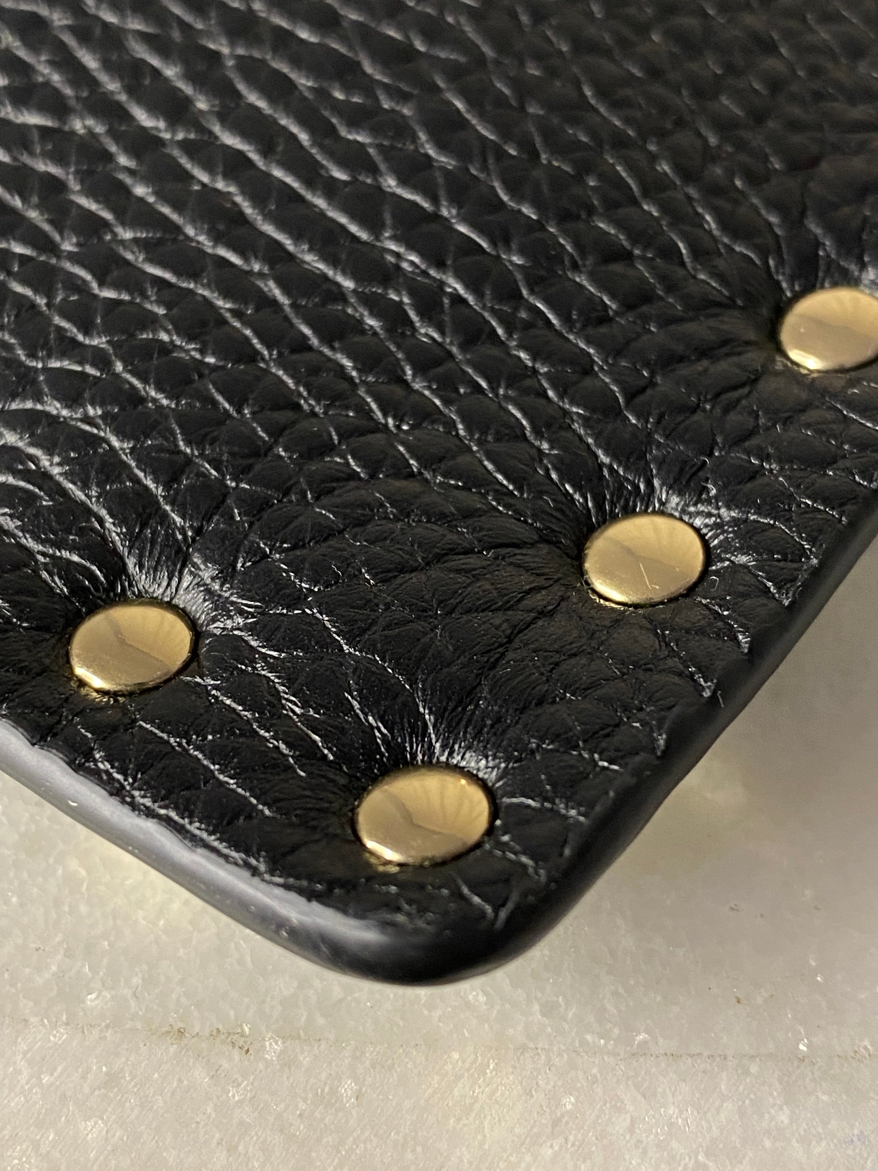 Valentino Black Garavani Studded Envelope Pouch-Pouch-Valentino-The Closet Egypt