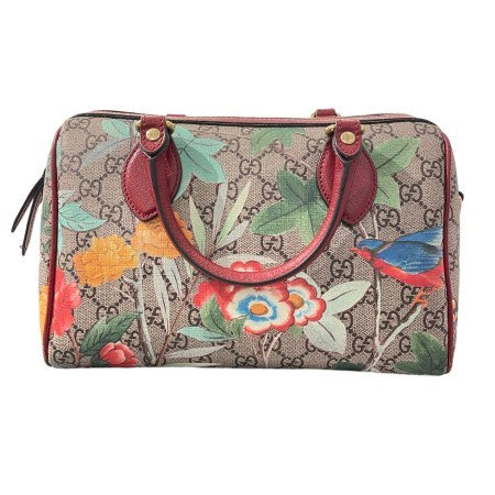 Gucci Bicolor GG Supreme Monogram Tian Boston Bag-handbag-Gucci-The Closet Egypt