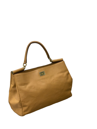 Dolce & Gabbana Beige Tote Bag-handbag-Dolce & Gabbana-The Closet Egypt