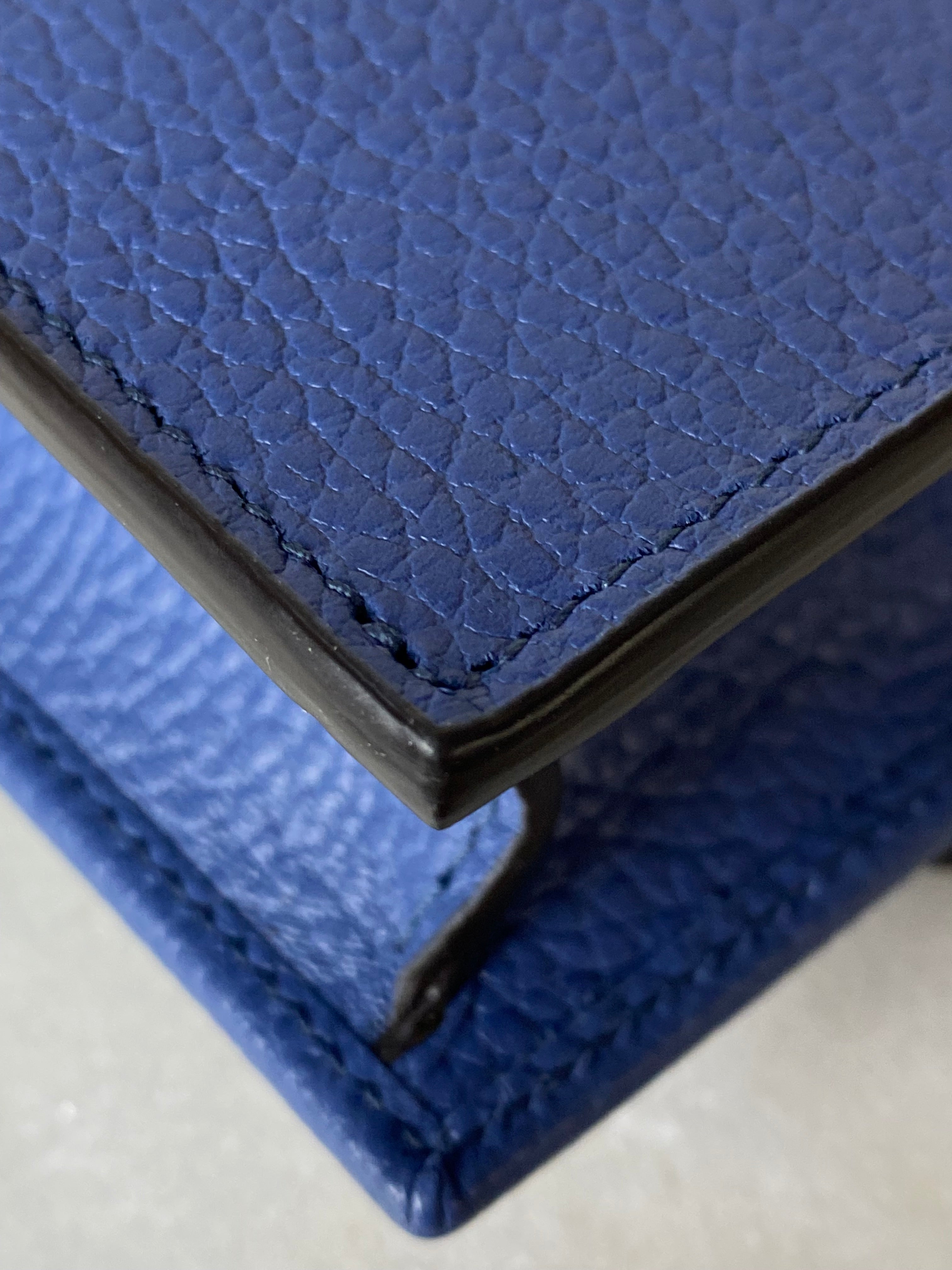 Gucci Blue Interlocking GG Shoulder WOC