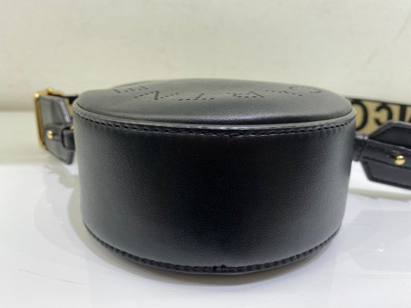 Stella Mccartney Black Round Crossbody Bag-handbag-Stella Mccartney-The Closet Egypt