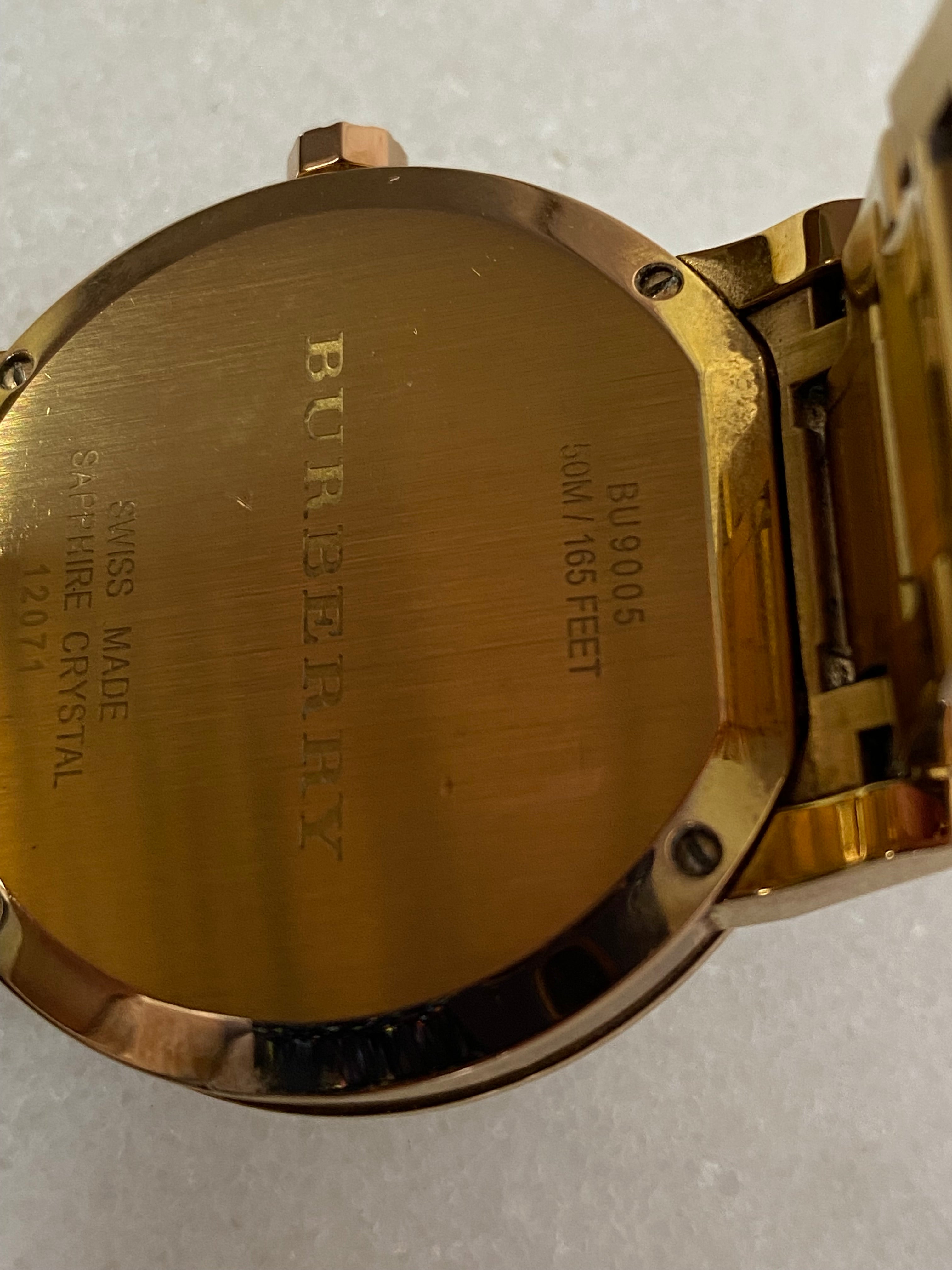 Burberry Rose Gold Watch-Watch-Burberry-The Closet Egypt