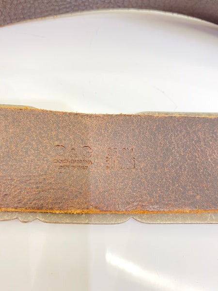 Dolce & Gabbana Brown Belt 38-Belt-Dolce & Gabbana-The Closet Egypt