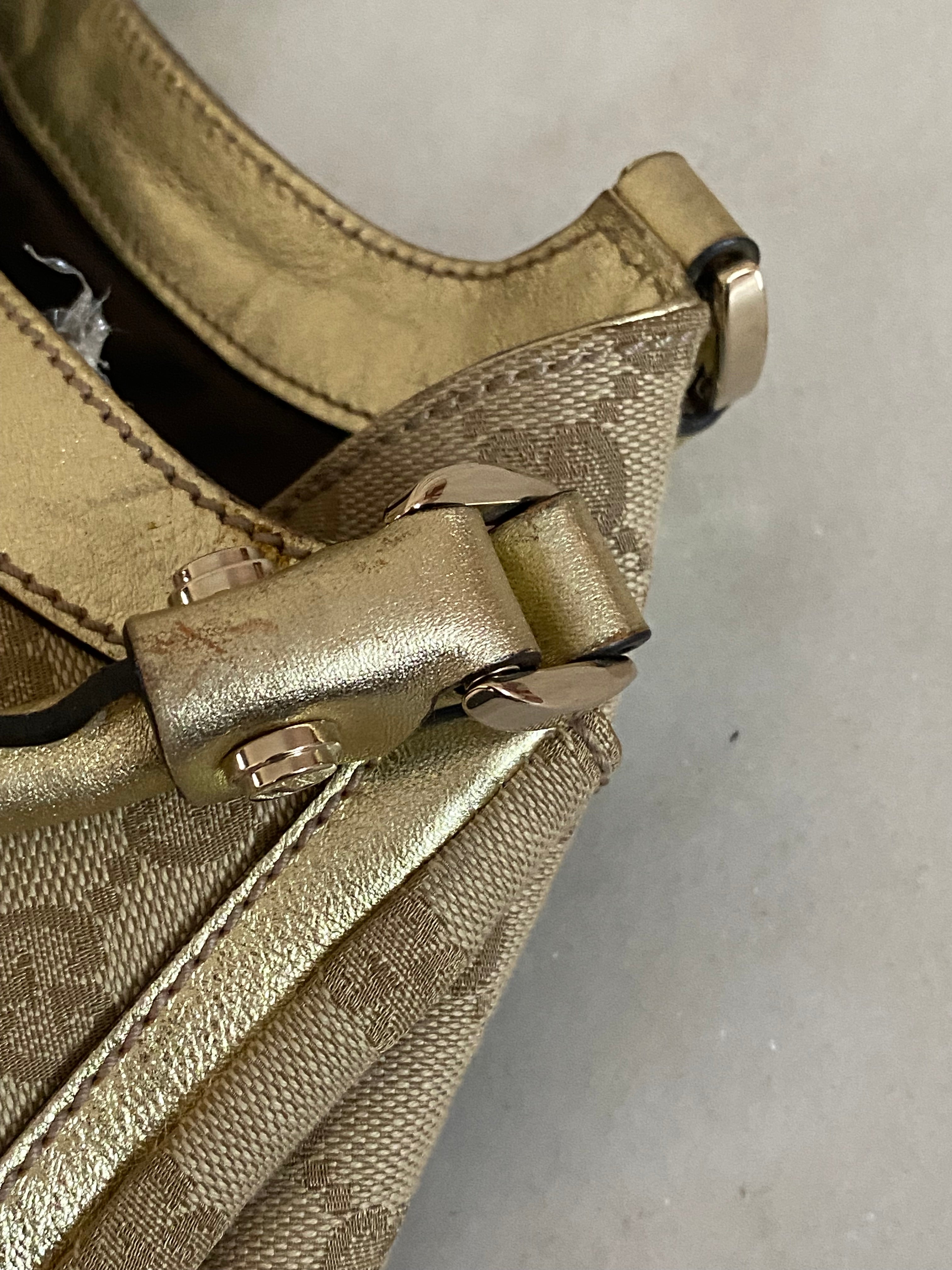 Gucci Bicolor GG D Ring Shoulder Bag-handbag-Gucci-The Closet Egypt