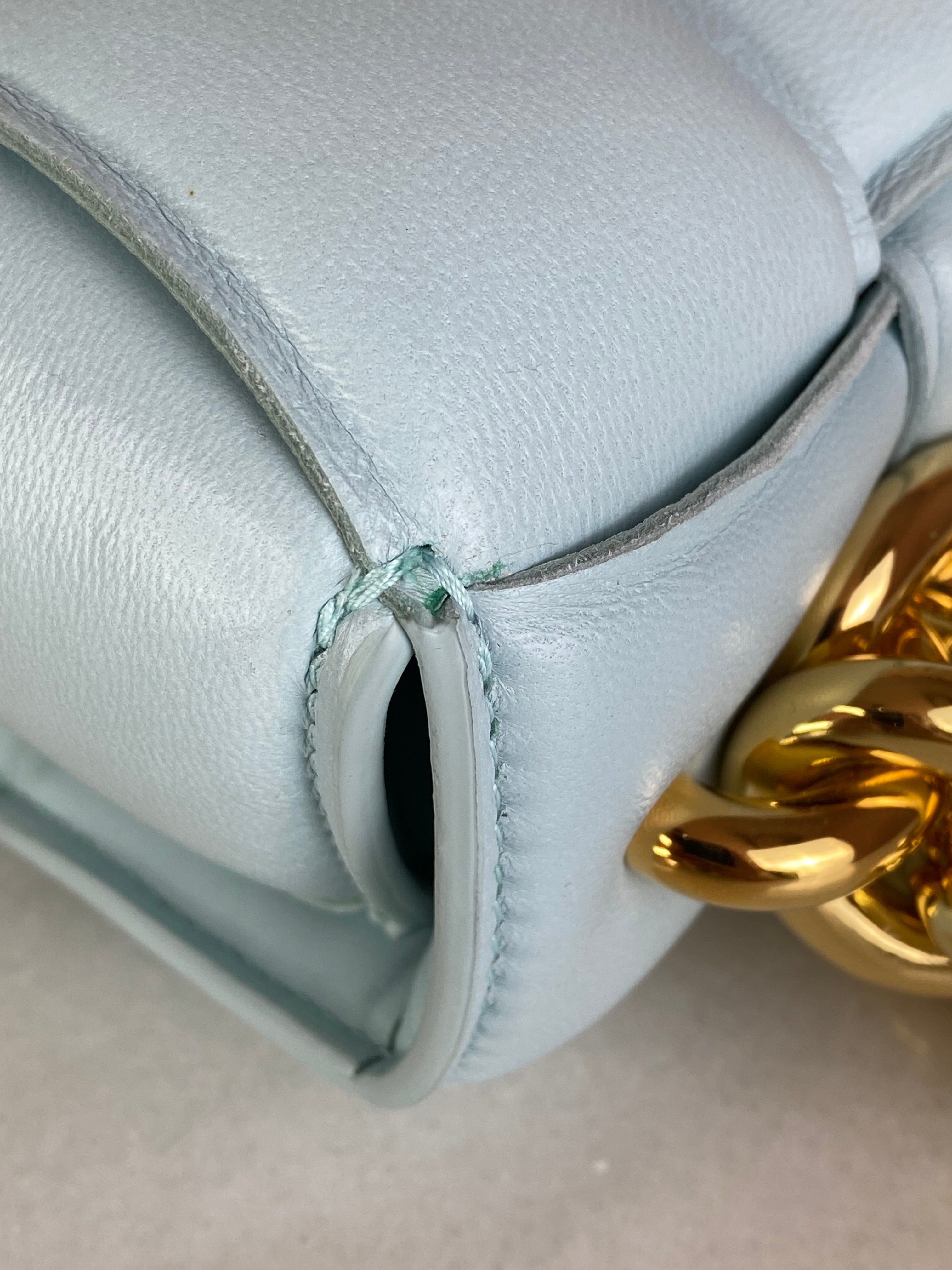 Bottega Veneta Light Blue The Chain Cassette Crossbody Bag-handbag-Bottega Veneta-The Closet Egypt