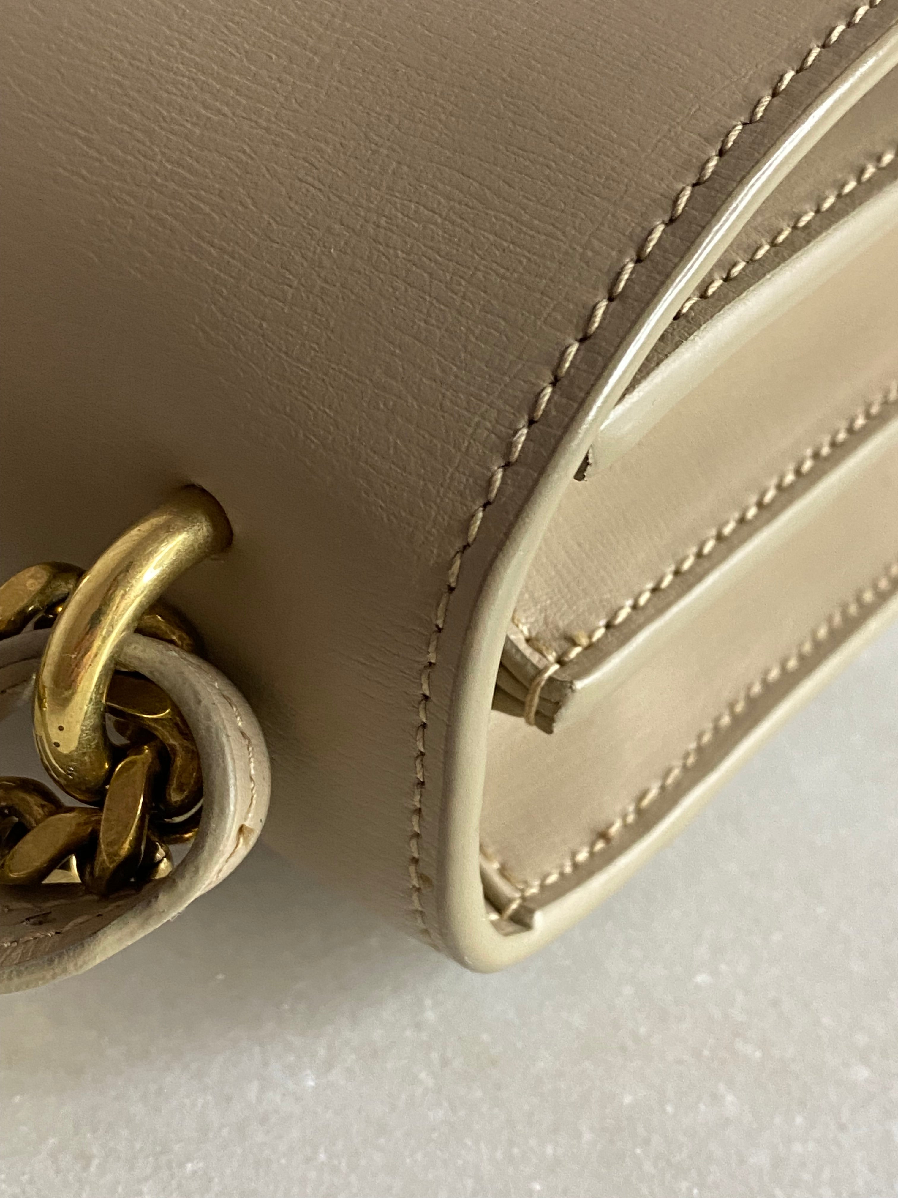 YSL Beige Sunset Medium Crossbody Bag
