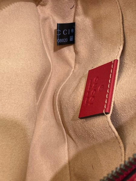 Gucci Red Marmont Belt Bag-handbag-Gucci-The Closet Egypt