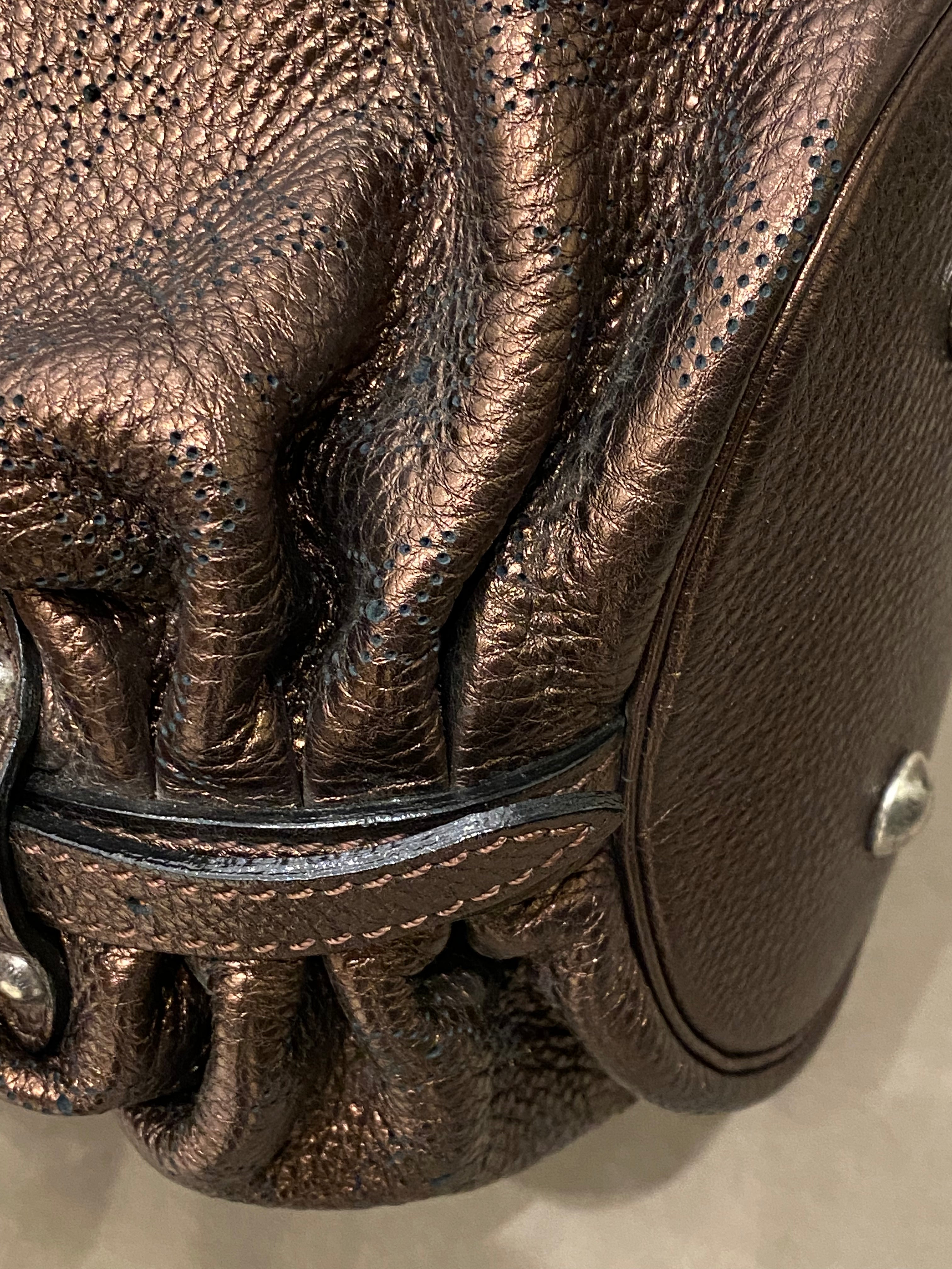 Louis Vuitton Brown Mahina Hobo Bag-handbag-Louis Vuitton-The Closet Egypt