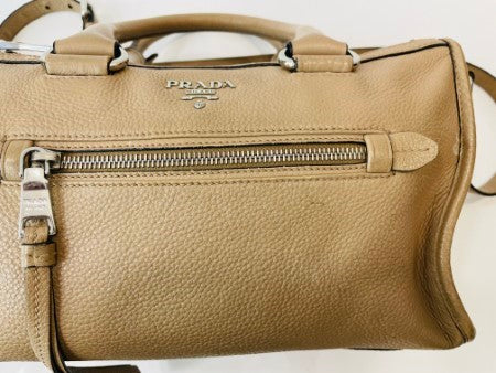 Prada Beige Vitello Phenix Tote Bag-handbag-Prada-The Closet Egypt
