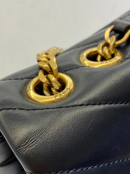 YSL Black Loulou Medium Bag-handbag-YSL-The Closet Egypt