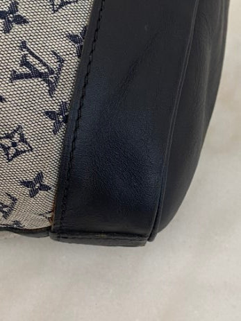 Louis Vuitton Blue Monogram Mini Lin Noelie Bag-handbag-Louis Vuitton-The Closet Egypt