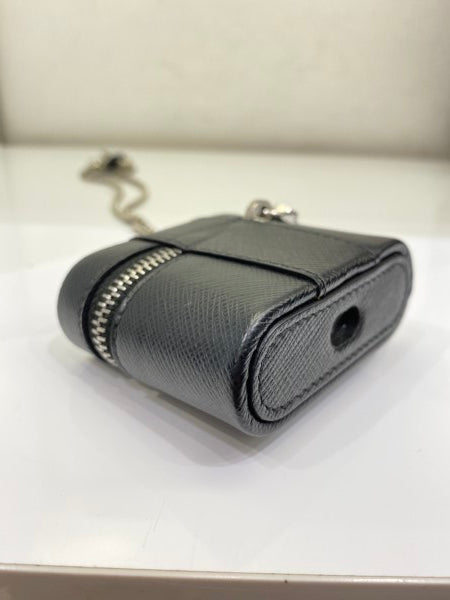 Prada Black Logo Airpods Case-Airpods Case-Prada-The Closet Egypt