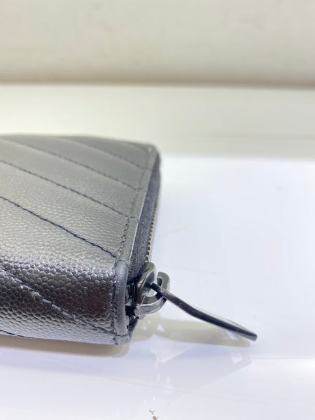 YSL Black Wallet-wallet-YSL-The Closet Egypt