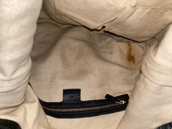 Gucci Black GG Soho Shoulder Bag-handbag-Gucci-The Closet Egypt