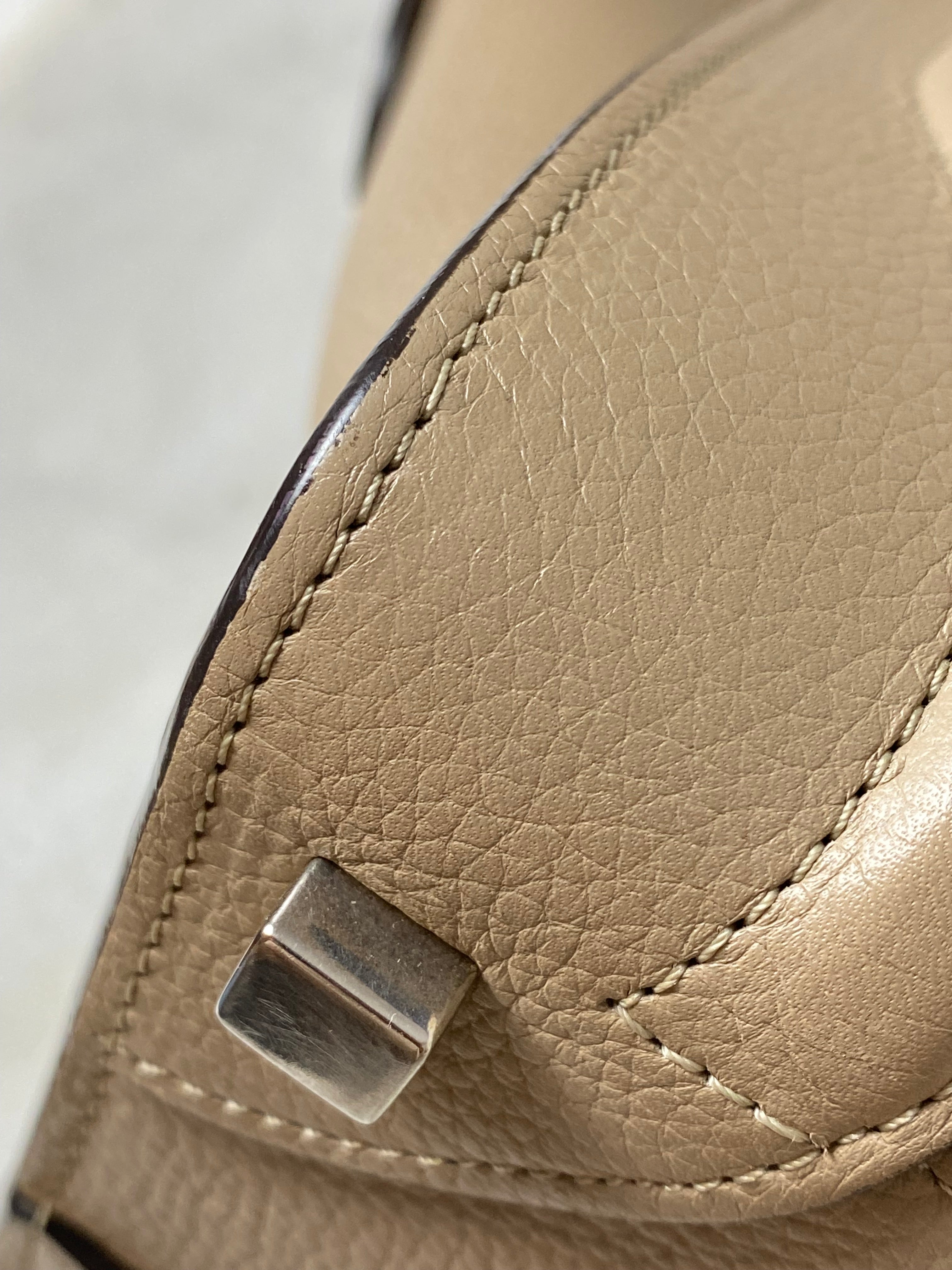 Celine Beige Micro Luggage Tote Bag-handbag-Celine-The Closet Egypt