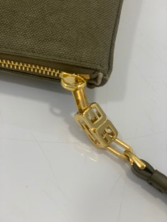 Givenchy Beige Printed Pouch-Clutch-Givenchy-The Closet Egypt