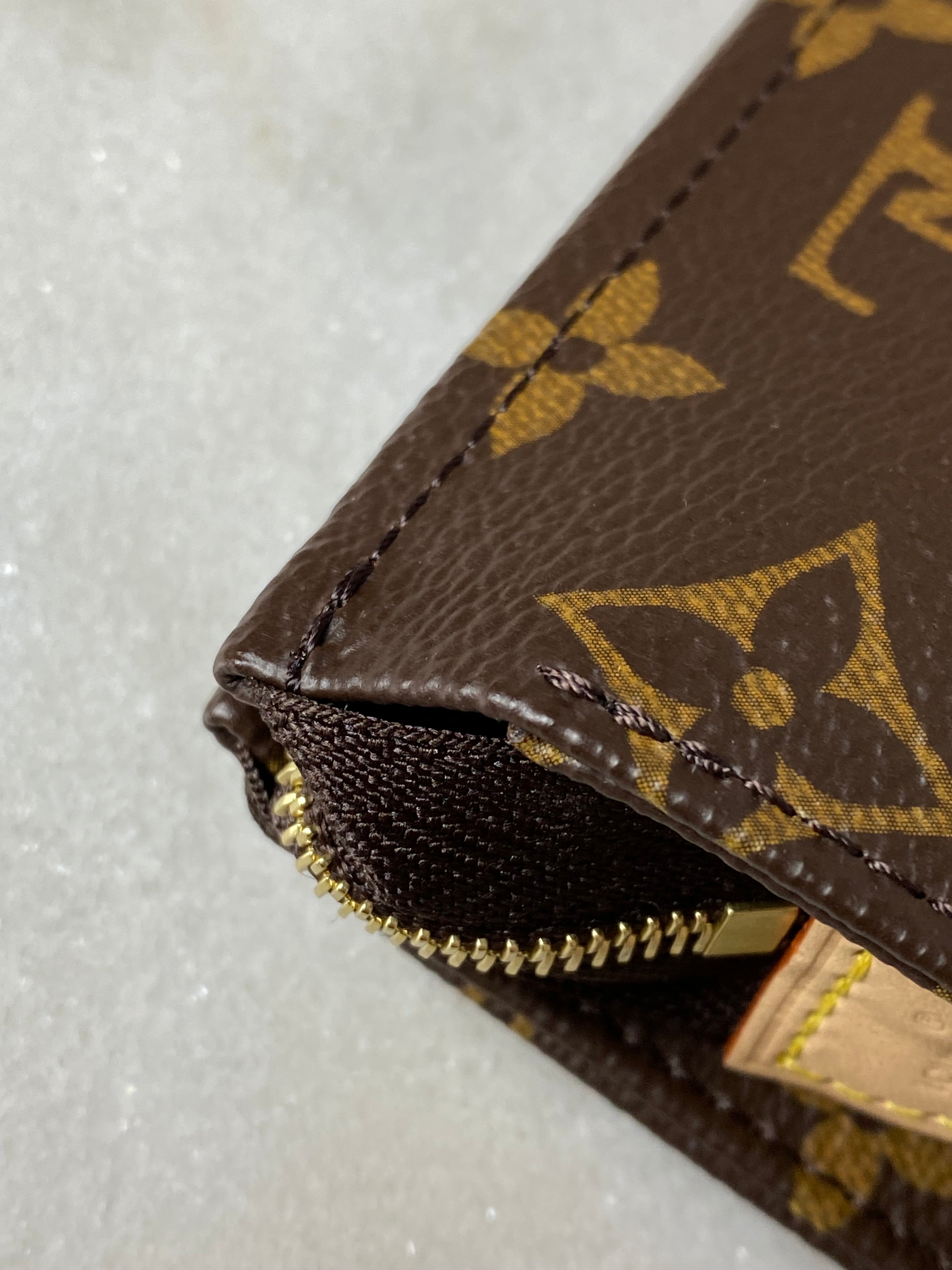 Louis Vuitton Monogram Zip Pouch 26-Pouch-Louis Vuitton-The Closet Egypt