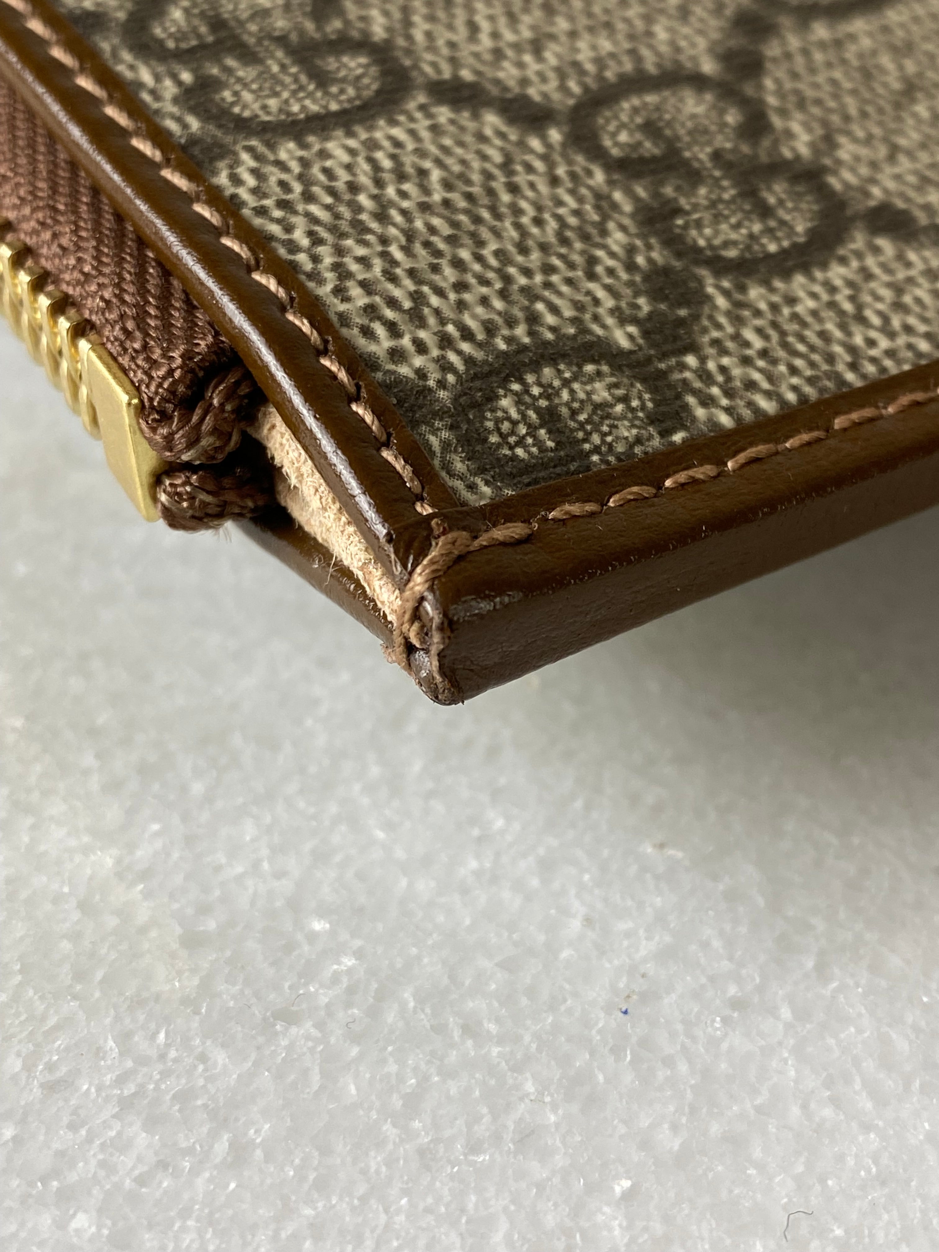 Gucci Brown GG Clutch-Clutch-Gucci-The Closet Egypt