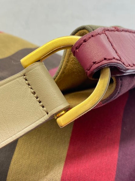Fendi Multicolor Hobo Colorful Striped Large Bag-handbag-Fendi-The Closet Egypt