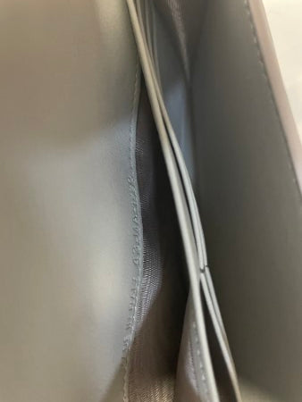 Christian Dior Grey Matt Wallet on Chain-Wallet Chain-Christian Dior-The Closet Egypt