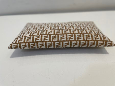Fendi Brown FF Flat Pouch-Pouch-Fendi-The Closet Egypt