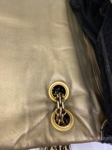 Chanel Black Python Classic Flap Jumbo Bag-handbag-Chanel-The Closet Egypt