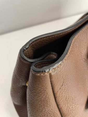 Prada Brown Vitello Phenix Bag-handbag-Prada-The Closet Egypt