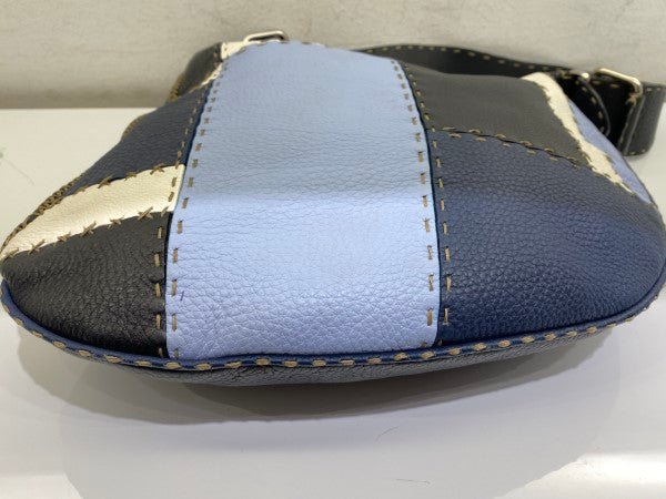 Fendi Bicolor Hobo Shoulder Bag-handbag-Fendi-The Closet Egypt