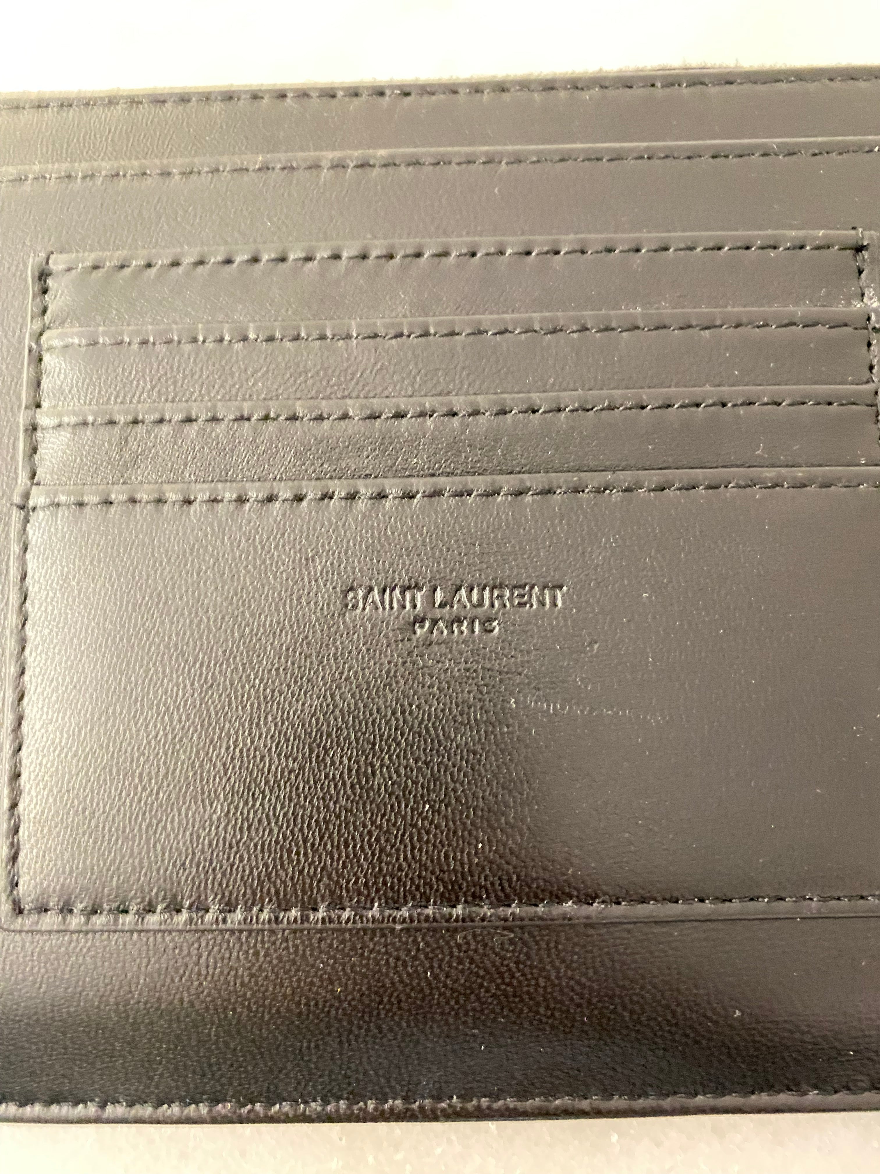 YSL Black Monogram Avec Cassandre Remo Pouch-Pouch-YSL-The Closet Egypt