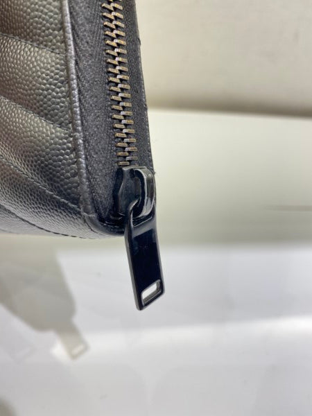 YSL Black Wallet-wallet-YSL-The Closet Egypt