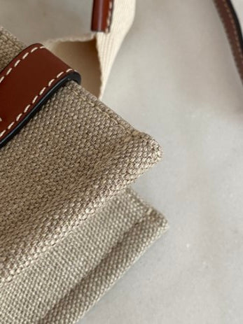 Chloe Bicolor Woody Small Top Handle Bag-handbag-Chloe-The Closet Egypt