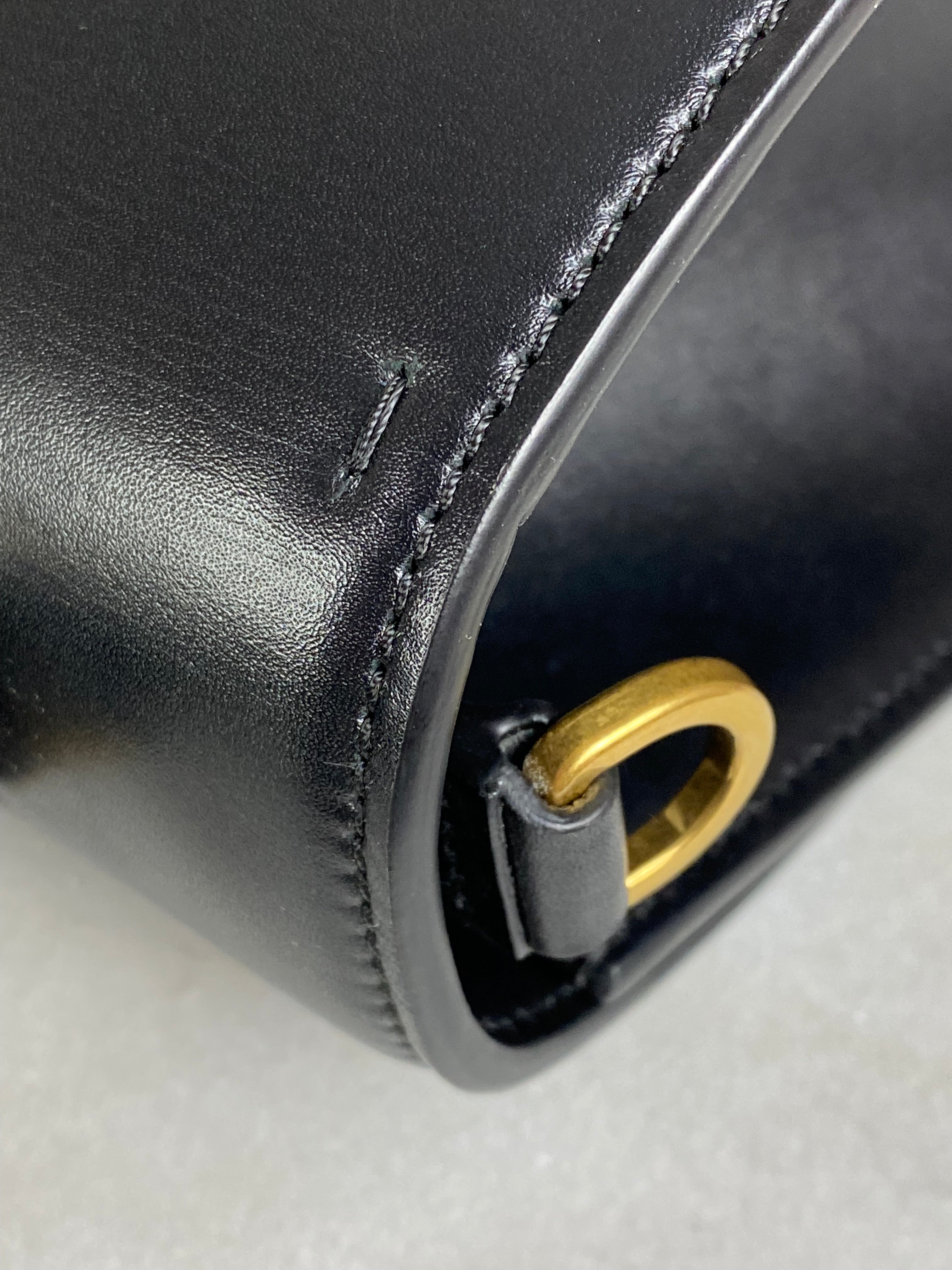 Valentino Black Garavani Vsling Medium Top Handle Bag-handbag-Valentino-The Closet Egypt