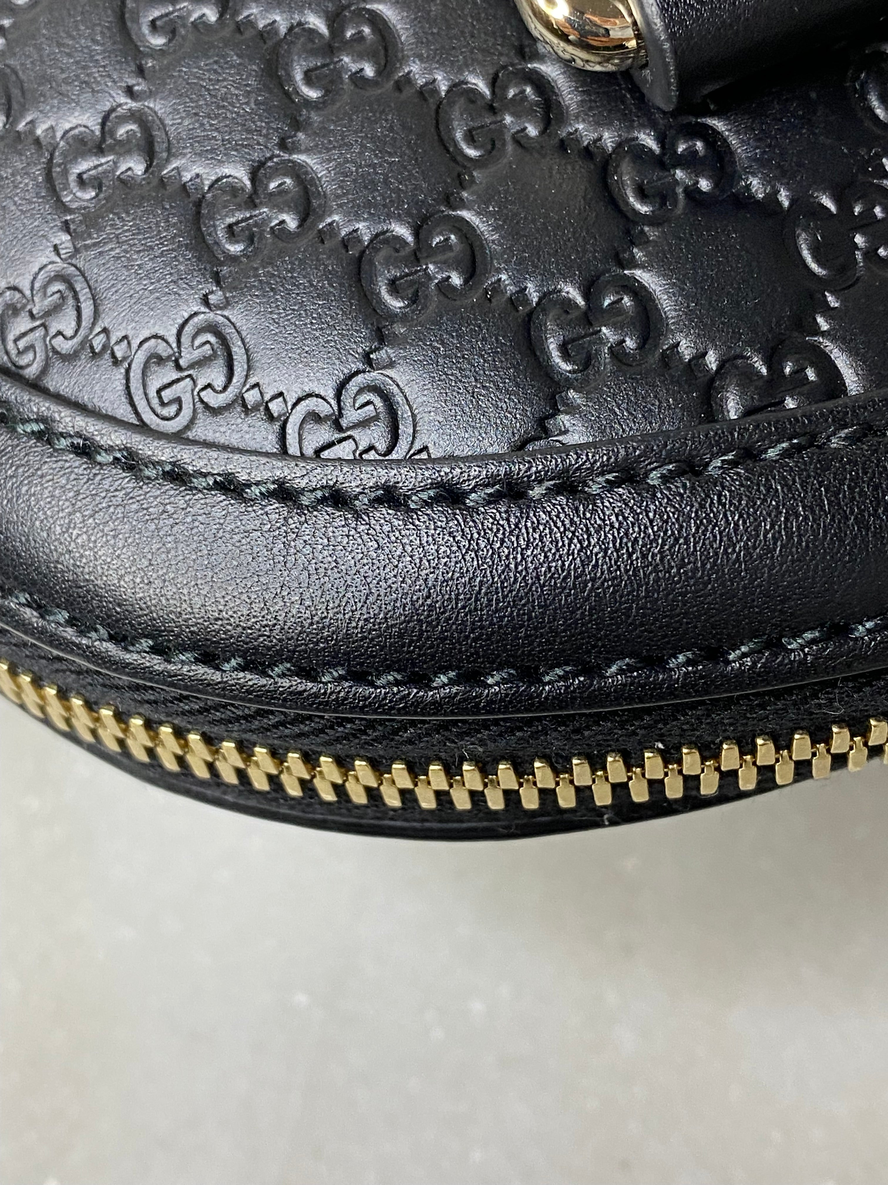 Gucci Black GG Dome Medium Tote Bag-handbag-Gucci-The Closet Egypt