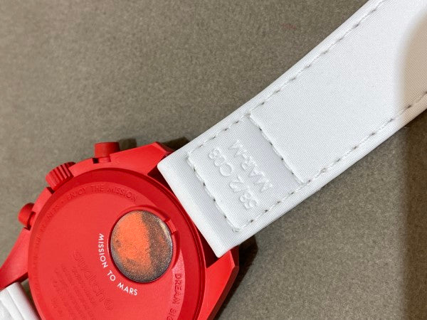 Omega Bicolor X Swatch Speedmaster Moonswatch Mission to Mars Watch-Watch-Omega-The Closet Egypt