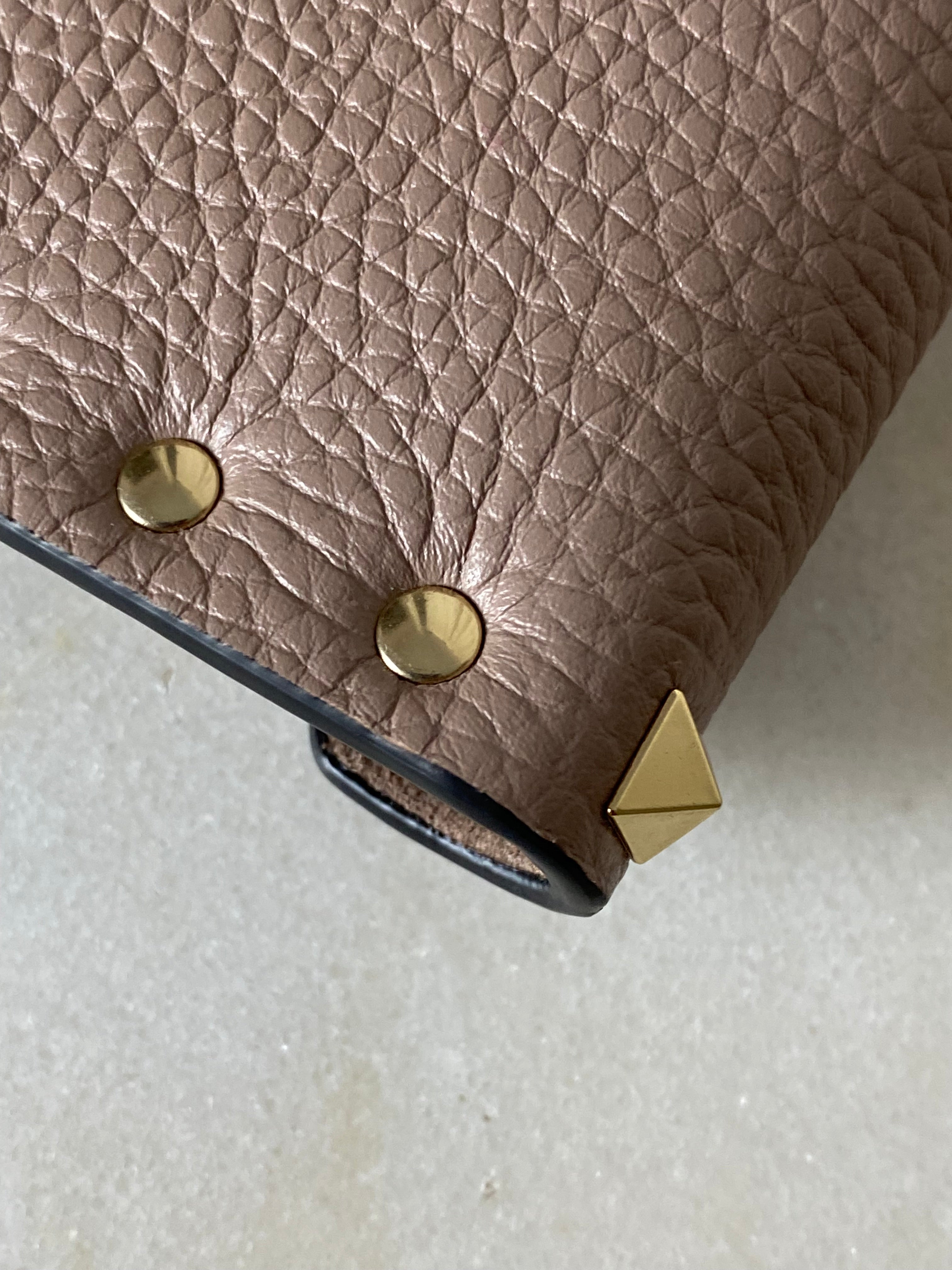 Valentino Nude Studded Envelope Pouch-Pouch-Valentino-The Closet Egypt