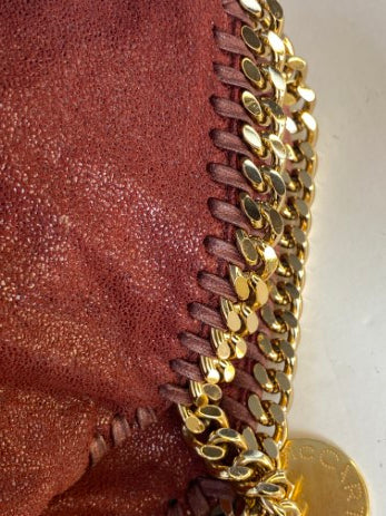 Stella Mccartney Burgundy Falabella Bag W/ 3 Chains-handbag-Stella Mccartney-The Closet Egypt