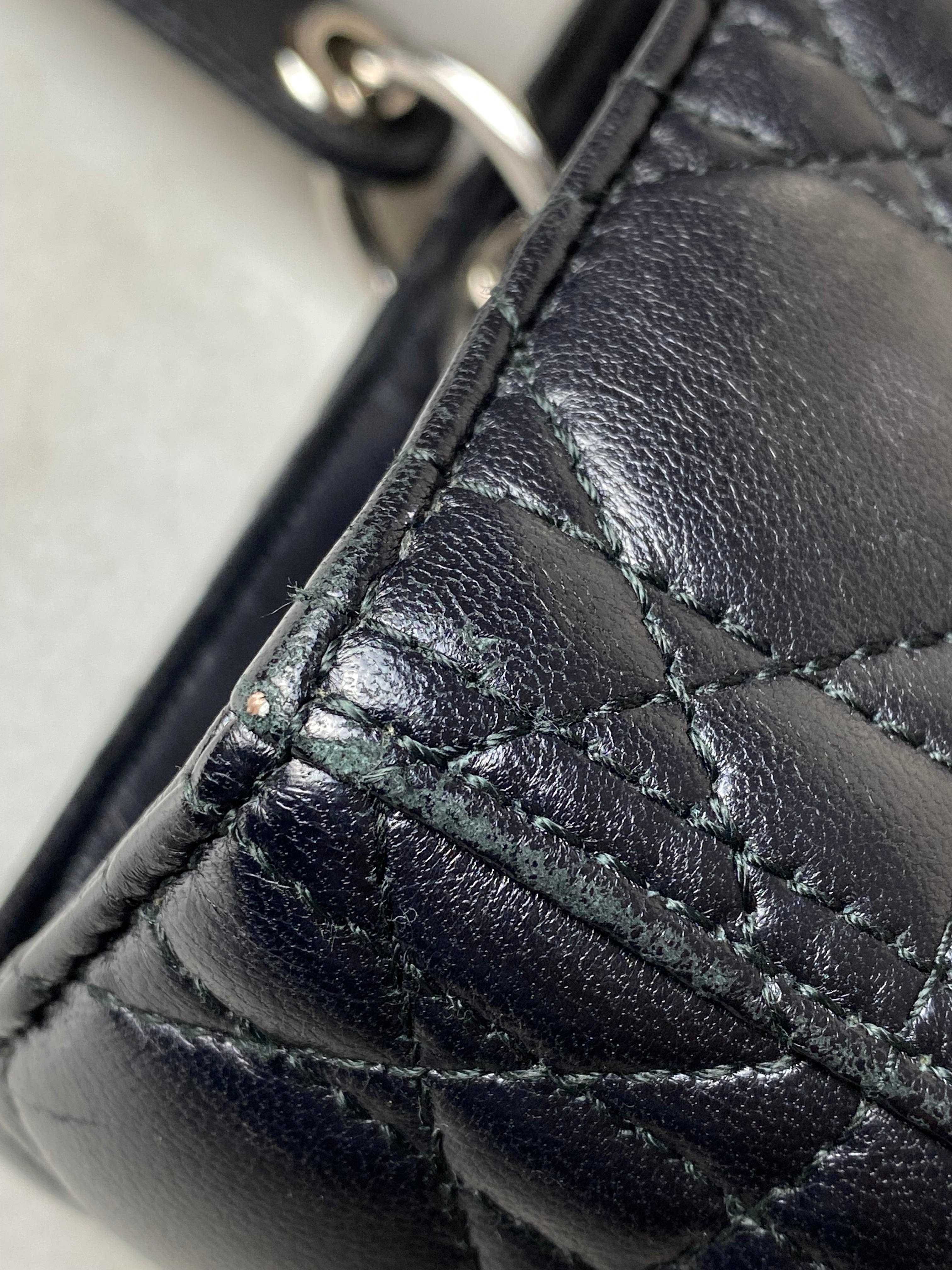 Christian Dior Black Lady Dior Large Bag-handbag-Christian Dior-The Closet Egypt