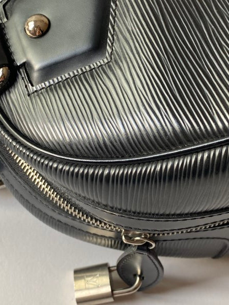 Louis Vuitton Black Bowling Montaigne PM Bag-handbag-Louis Vuitton-The Closet Egypt