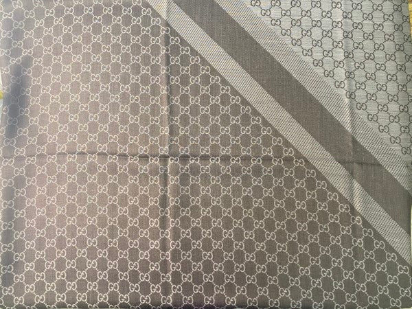 Gucci Brown GG Print Scarf-Scarf-Gucci-The Closet Egypt