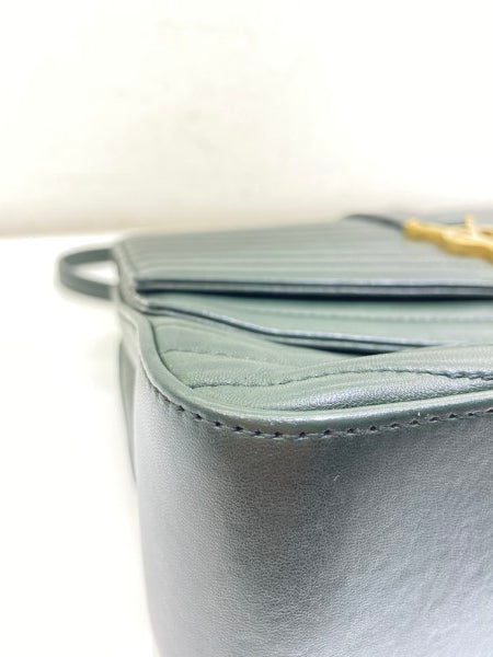 YSL Green Sulpice Medium Shoulder Bag-handbag-YSL-The Closet Egypt