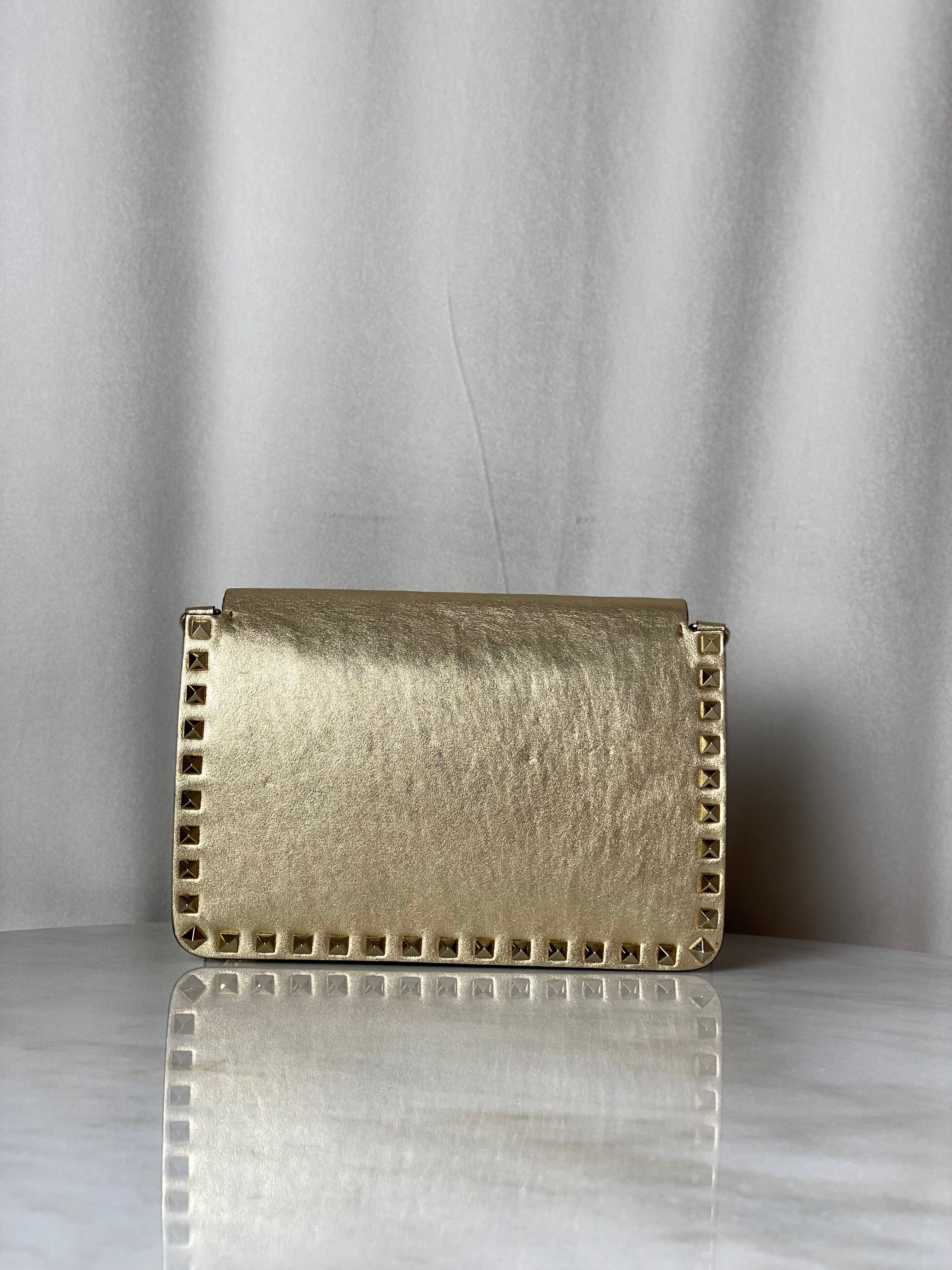 Valentino Bicolor Rockstud Small Crossbody Bag-handbag-Valentino-The Closet Egypt