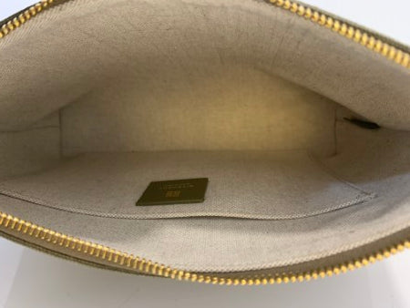 Givenchy Beige Printed Pouch-Clutch-Givenchy-The Closet Egypt
