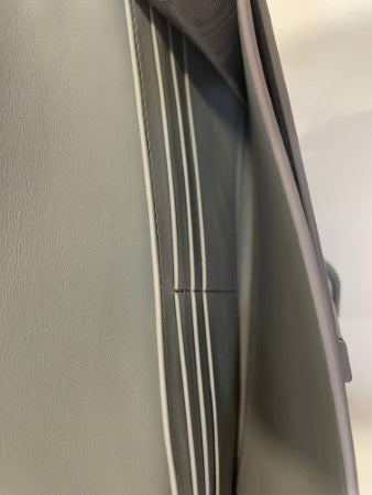 Christian Dior Grey Matt Wallet on Chain-Wallet Chain-Christian Dior-The Closet Egypt