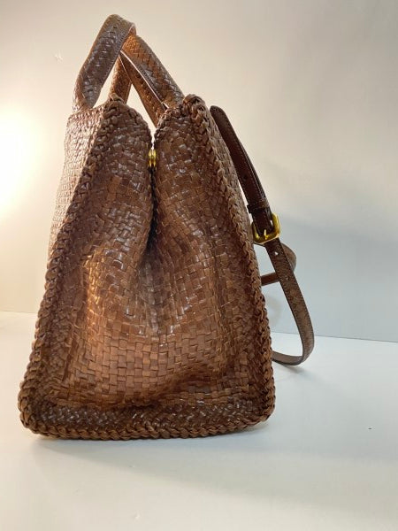 Prada Brown Tote Bag-handbag-Prada-The Closet Egypt