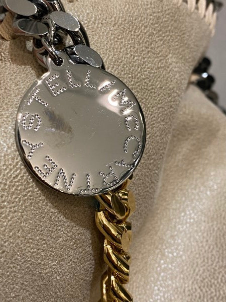 Stella Mccartney Beige Falabella large Tote Chain Bag-handbag-Stella Mccartney-The Closet Egypt