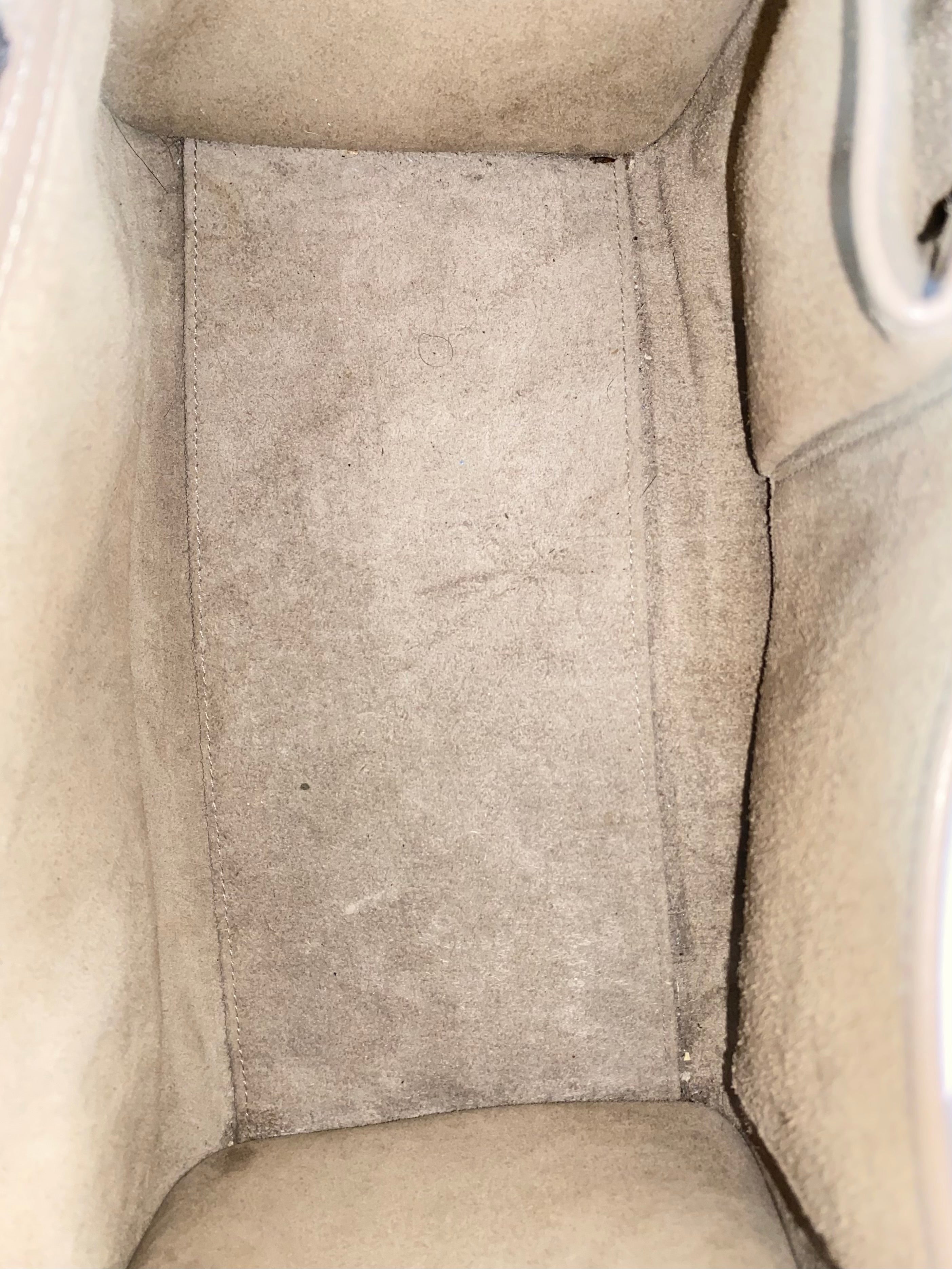 Celine Beige Micro Luggage Tote Bag-handbag-Celine-The Closet Egypt
