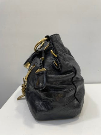 Prada Black Hobo Bag-handbag-Prada-The Closet Egypt