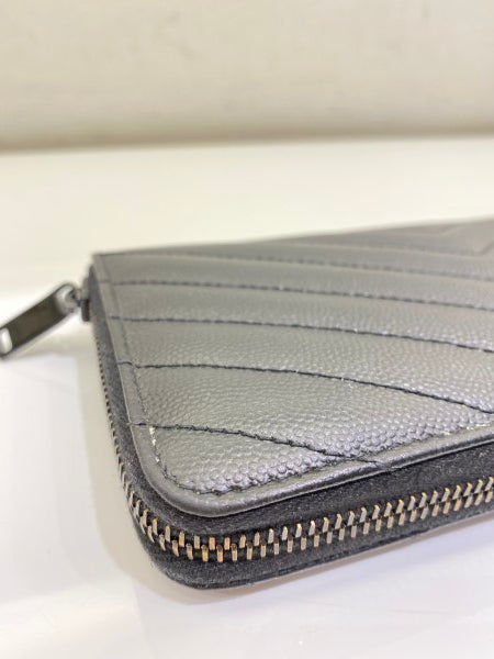 YSL Black Wallet-wallet-YSL-The Closet Egypt